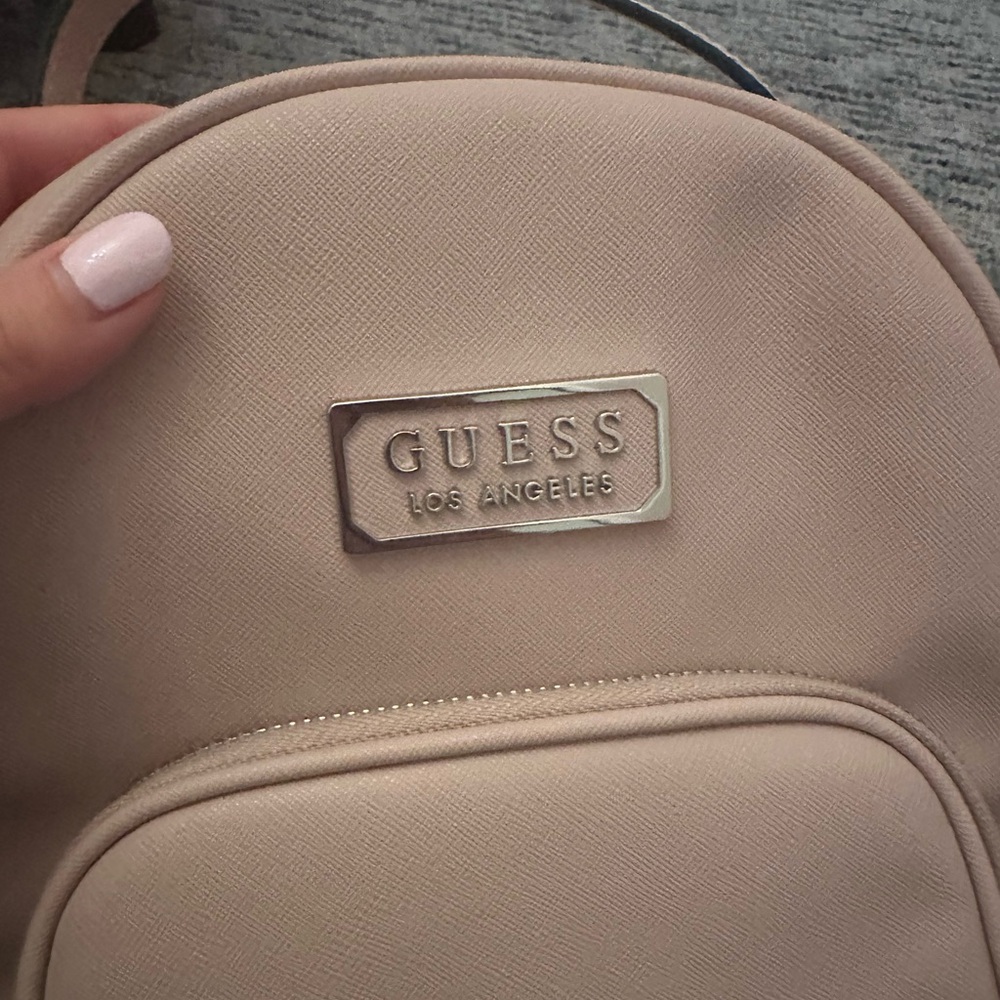 NWOT GUESS Pink Mini Backpack - Picture 2 of 7